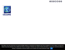 Tablet Screenshot of cezame.fr
